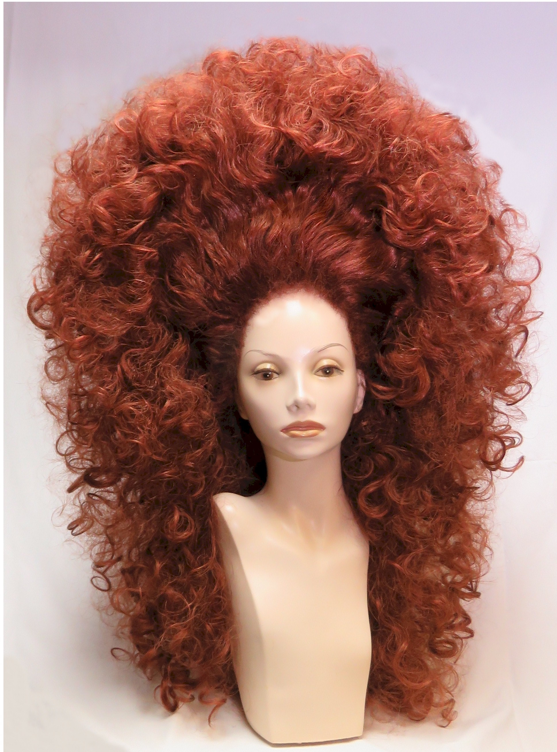 Custom Made Huge Double Curly Drag Queen Theatrical Wig At A K Wig